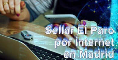 sellar paro online madrid