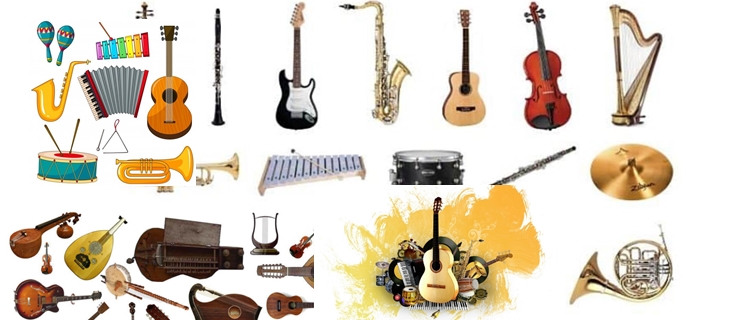 Algunos Instrumentos Musicales Países del mundo